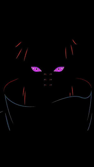Sasuke Uchiha Sharingan Eyes in Dark Shadow Anime Style HD phone wallpaper