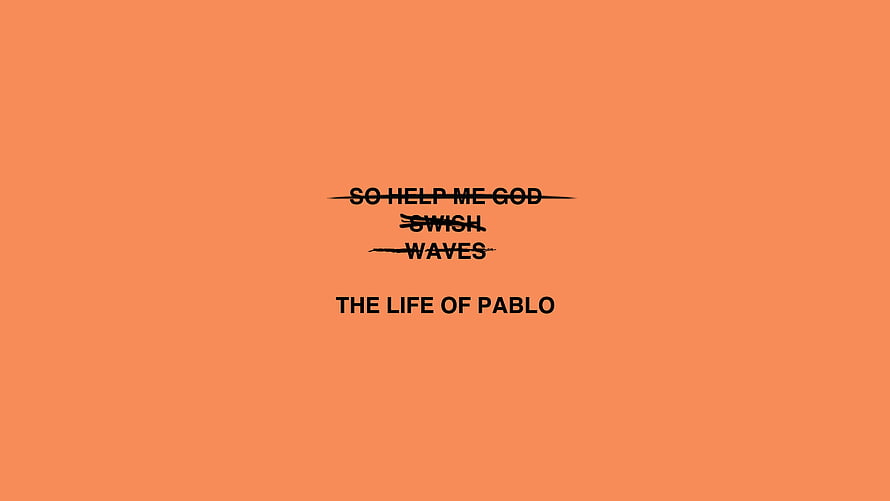 Kanye West The Life of Pablo Album Cover Artwork HD wallpaper