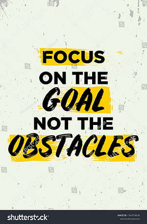 Bold Motivational Typography Poster with Yellow Brushstroke Accents HD phone wallpaper