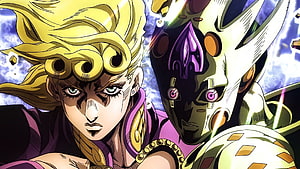 Giorno Giovanna and Golden Experience Requiem from JoJo's Bizarre Adventure Anime HD wallpaper