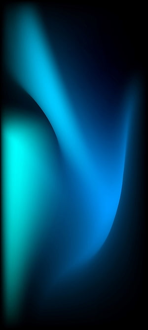 Abstract Electric Blue Haze on Dark OLED Background HD phone wallpaper