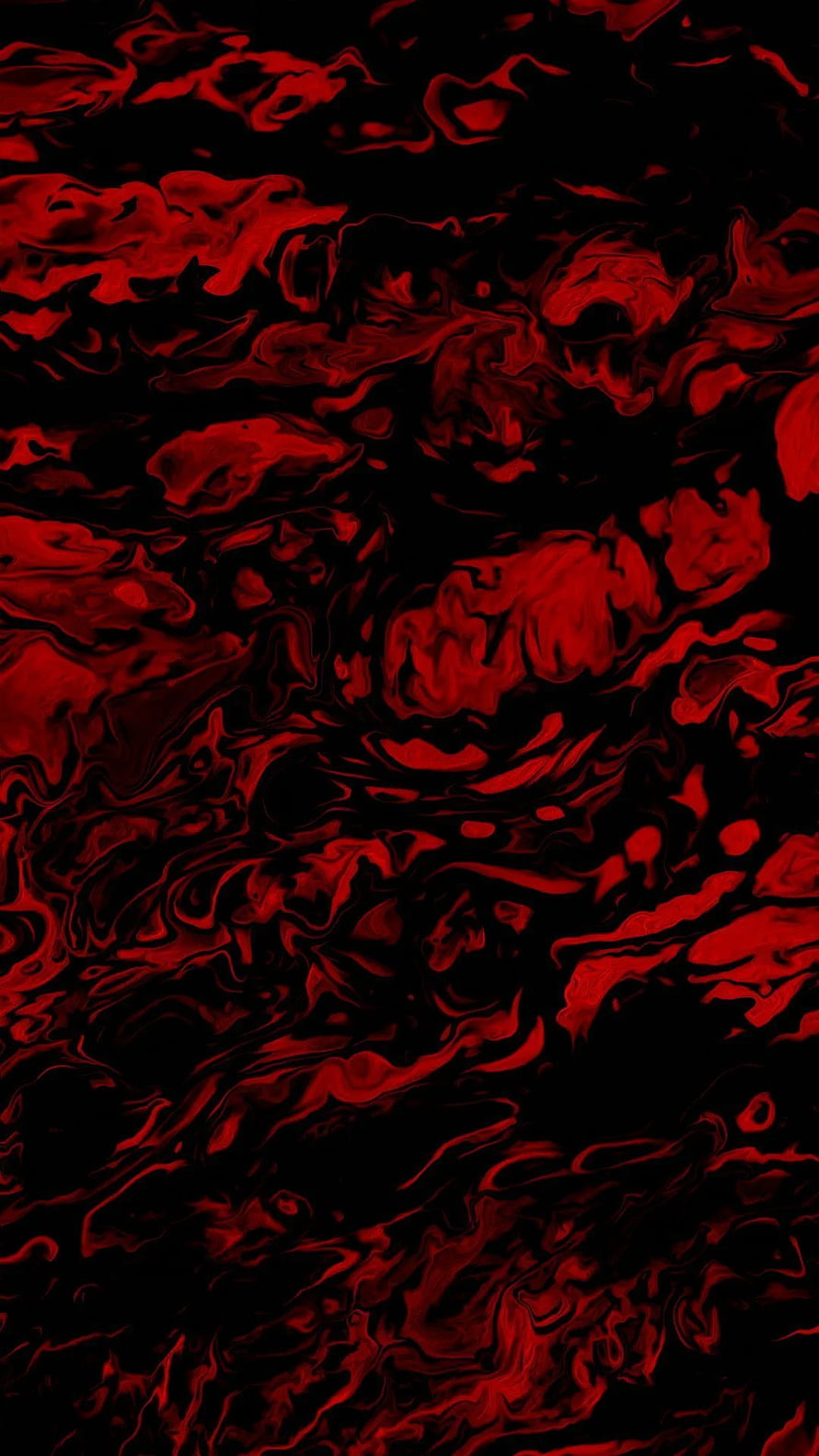 Dark Crimson Liquid Marble Texture with Swirling Abstract Patterns HD phone wallpaper