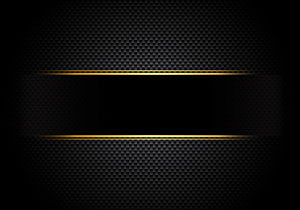 Luxury Carbon Fiber Texture with Gold Accent Lines and Black Label Frame HD wallpaper