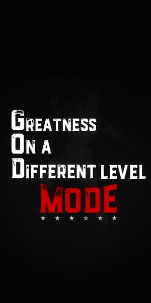 Roman Reigns WWE God Mode Motivational Quote Wallpaper, Roman Reigns, wwe, logo, RomanReigns, godmode HD phone wallpaper