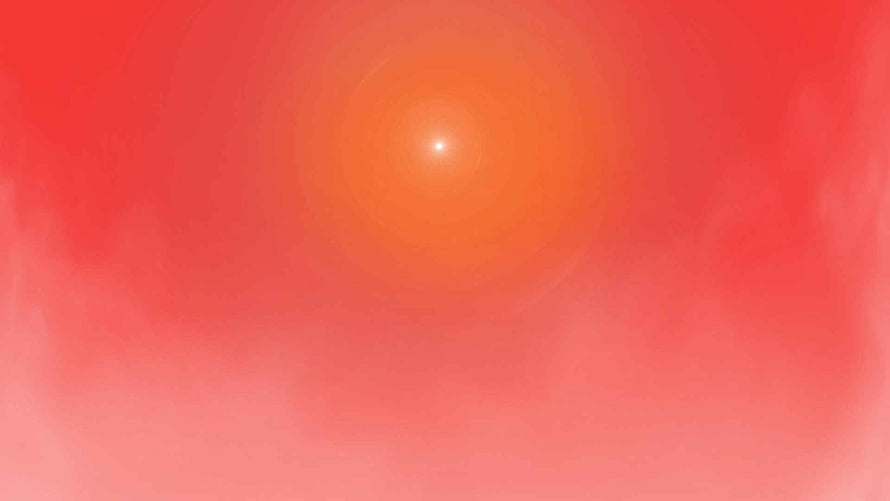 Abstract Red and Orange Gradient with Soft Central Glow and Minimalist Design HD wallpaper