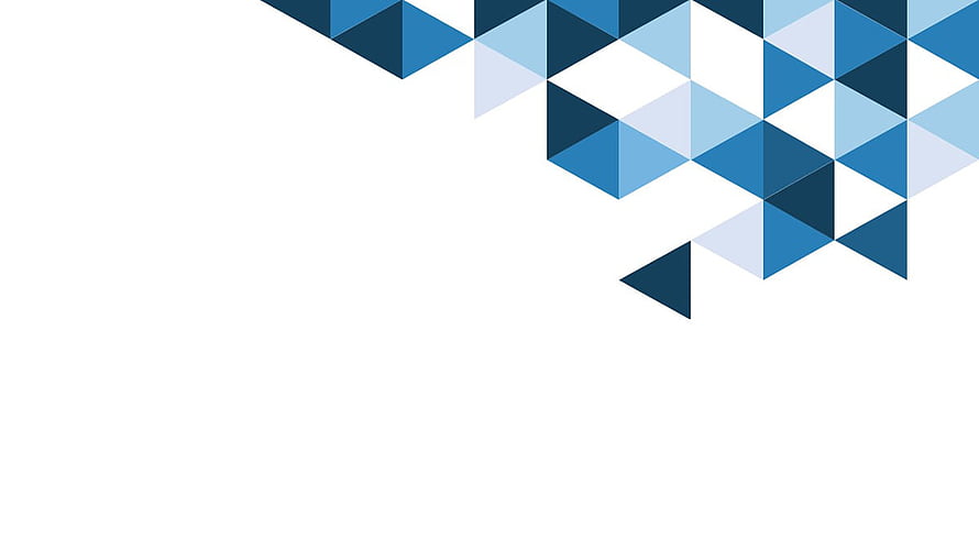 Minimalist Blue Geometric Triangle Pattern on White Background HD wallpaper