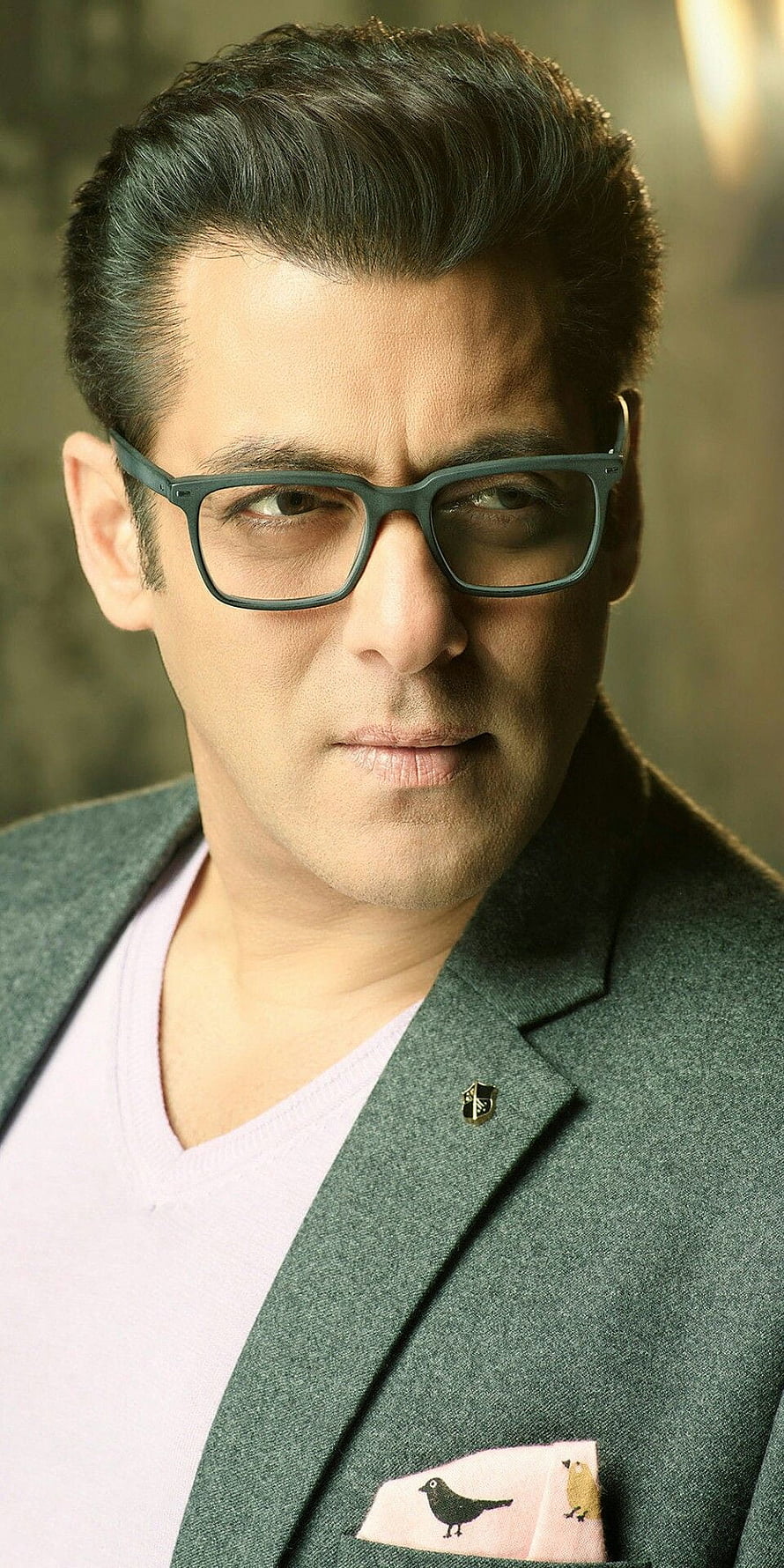 Salman Khan in a grey blazer with glasses and a pink pocket square, Follow me Afsha03 for more pics. Salman khan , Salman khan , Sultan salman khan HD phone wallpaper