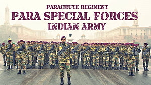 Indian Army Parachute Regiment Para Special Forces Commando Formation HD wallpaper