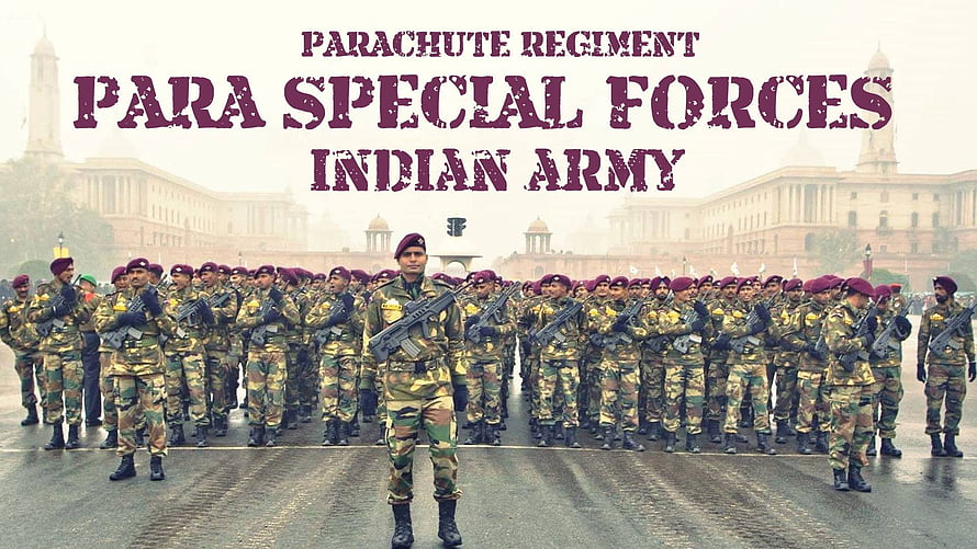 Indian Army Parachute Regiment Para Special Forces Commando Formation HD wallpaper