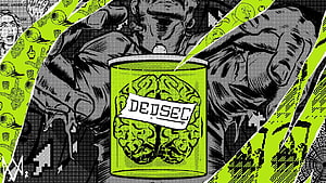 Watch Dogs 2 DedSec Brain Jar Graphic with Neon Green and Black Comic Art Style HD wallpaper