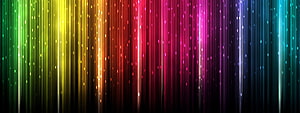 Vibrant Rainbow Light Streaks Abstract Background with Vertical Color Gradient HD wallpaper