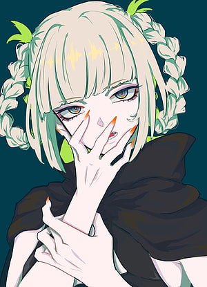 Nazuna Nanakusa from Yofukashi No Uta Anime Character Portrait HD phone wallpaper