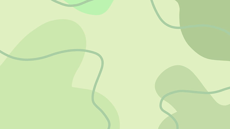 Soft Sage Green Abstract Organic Shapes and Wavy Lines Minimalist Pattern HD wallpaper