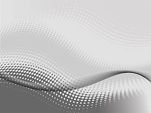 Silver and Grey Abstract Wave Pattern with Halftone Dot Texture HD wallpaper