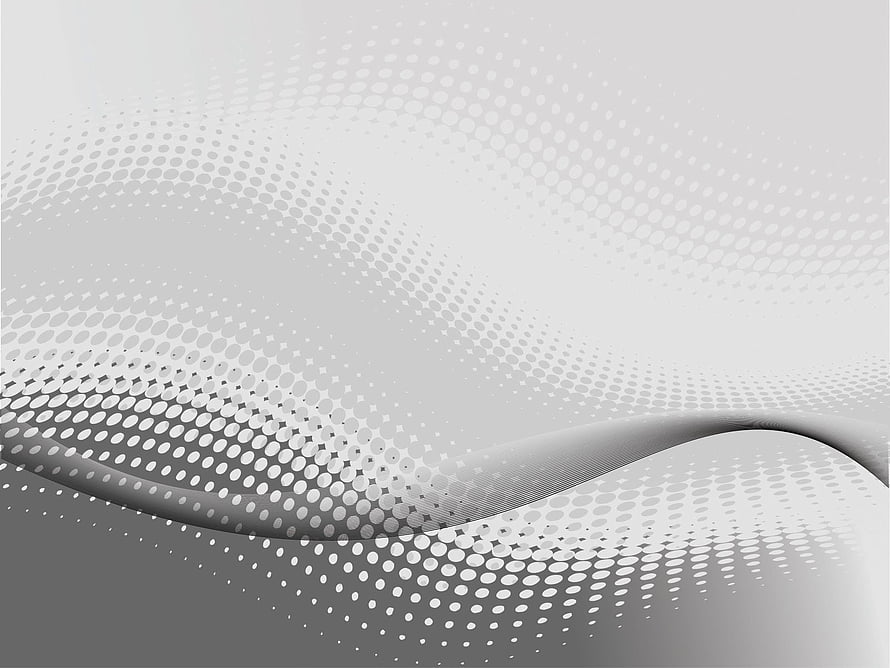Silver and Grey Abstract Wave Pattern with Halftone Dot Texture HD wallpaper
