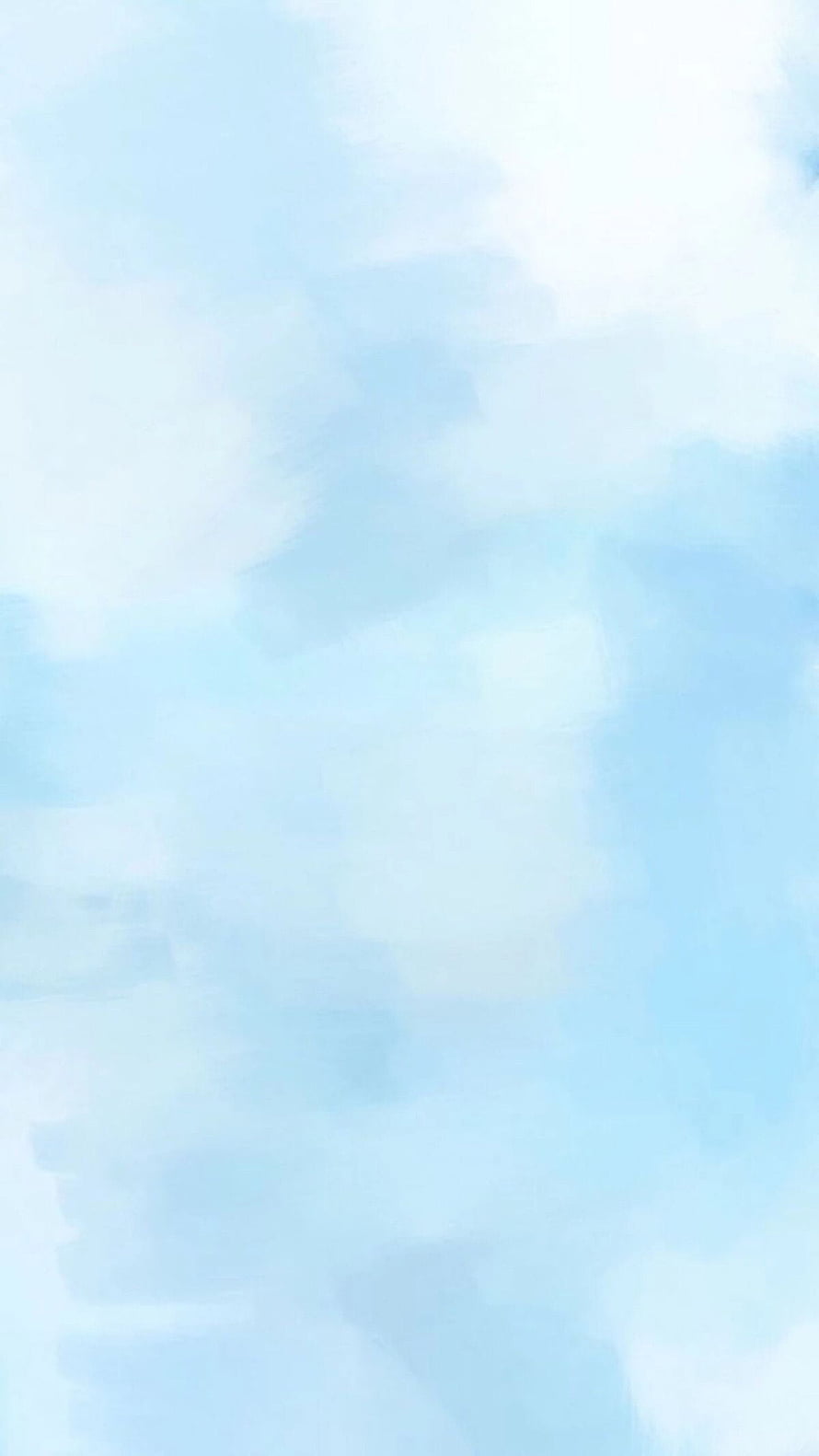 Soft Pastel Blue Sky with Gentle Clouds for a Calm Aesthetic Background HD phone wallpaper