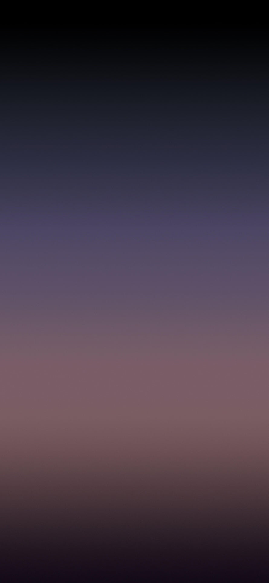 Minimalist Dark Purple and Mauve Gradient Sky Wallpaper HD phone wallpaper
