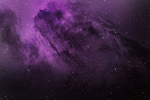 Vast Purple Nebula and Starfield in Deep Space HD wallpaper