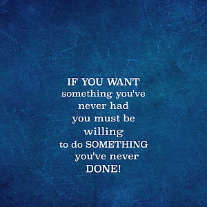 Inspirational Quote on Textured Blue Background About Taking Action to Achieve New Goals HD phone wallpaper