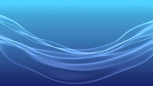 PlayStation Blue Abstract Wave Background with Flowing Light Ribbons HD wallpaper