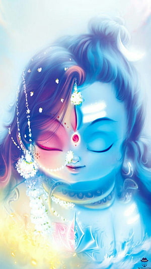 Ardhanarishvara Shiva Shakti Divine Union Digital Art HD phone wallpaper