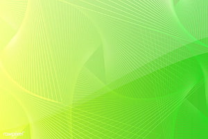 Vibrant lime green and yellow abstract geometric line art background with flowing wave patterns HD wallpaper