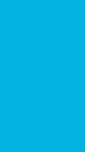 Vibrant Sky Blue Solid Color Minimalist Background HD phone wallpaper