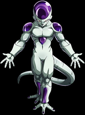 Mecha Frieza Full Body Character Artwork from Dragon Ball Z HD phone wallpaper