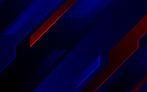 Dark Blue and Red Diagonal Geometric Abstract Background with Grid Pattern HD wallpaper