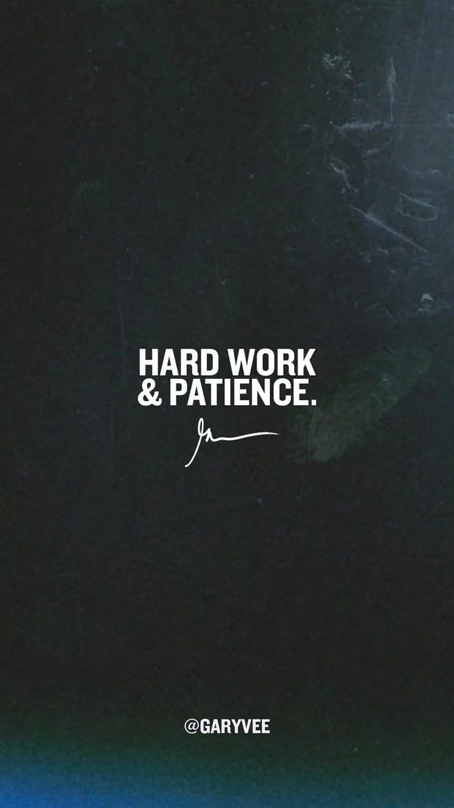 GaryVee Motivational Quote on Dark Textured Background HD phone wallpaper