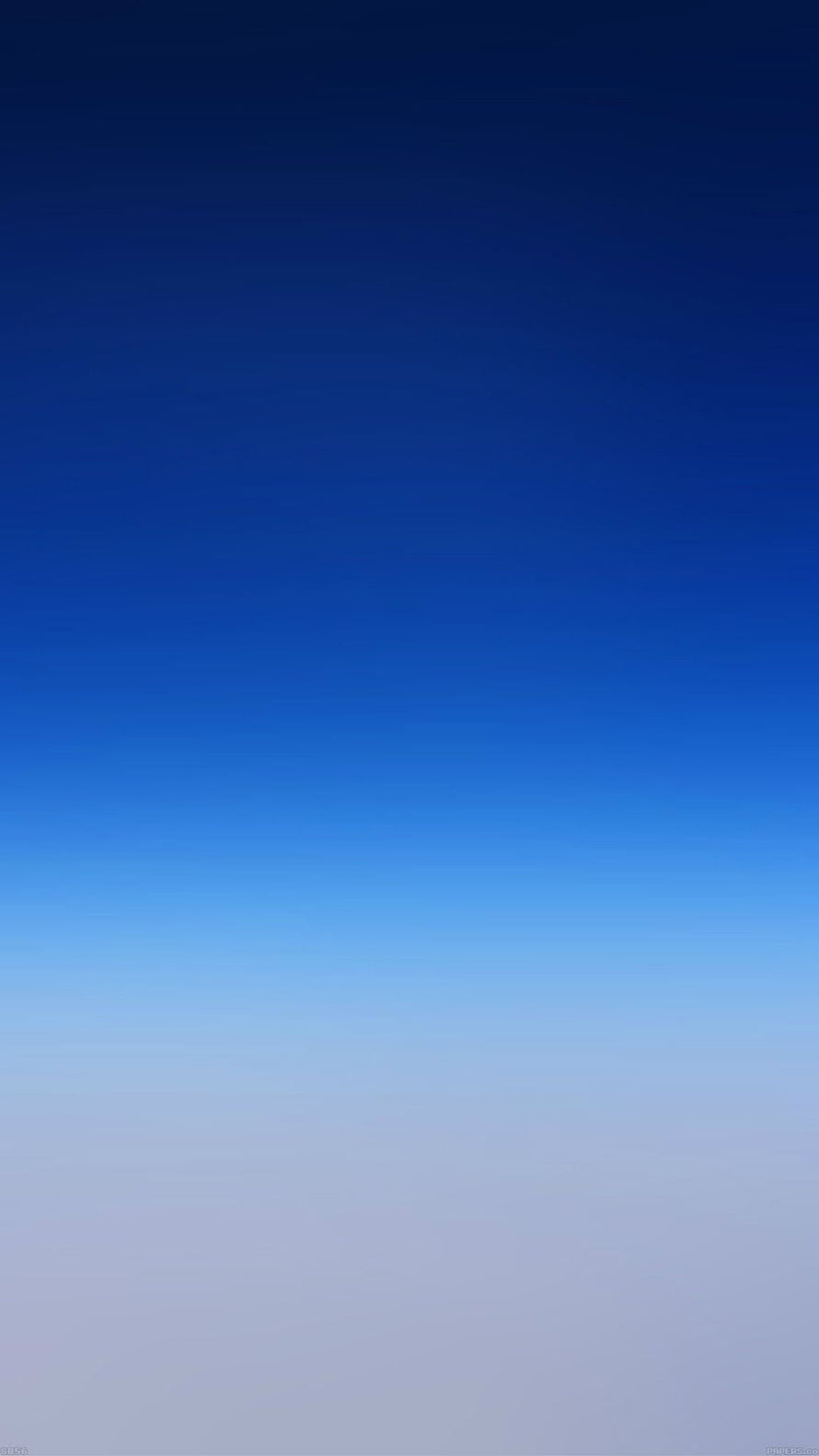 Minimalist Blue Gradient Sky Background with Smooth Color Transition HD phone wallpaper