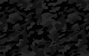 Dark Black Multicam Camouflage Pattern Background HD wallpaper