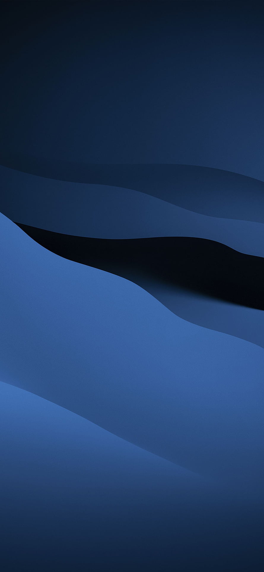 macOS Big Sur Pacific Blue Abstract Wave Wallpaper HD phone wallpaper