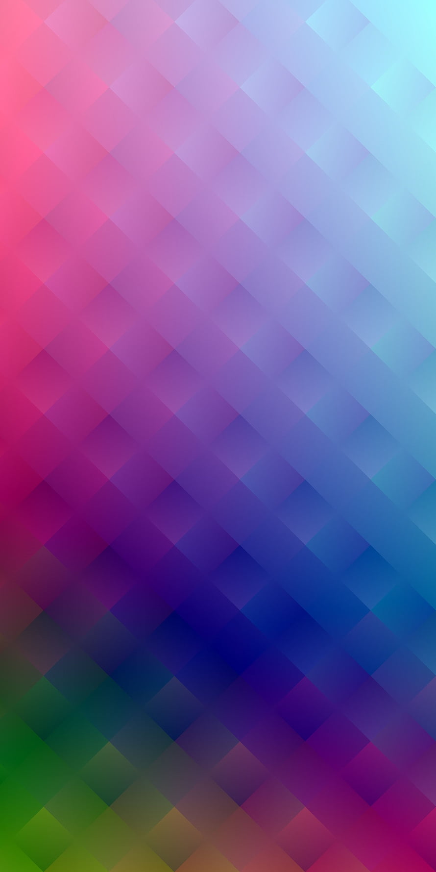 Vibrant Diagonal Mosaic Gradient with Soft Pastel and Deep Blue Tones HD phone wallpaper