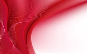 Elegant Red Abstract Wave Pattern with Flowing Fine Lines and Soft Gradient HD wallpaper