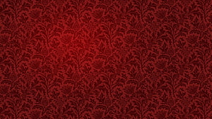 Dark Maroon Damask Floral Pattern with Vintage Ornamental Texture HD wallpaper