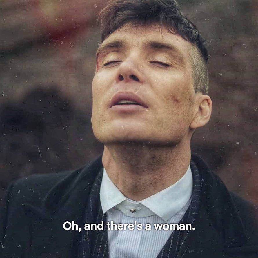 Cillian Murphy as Thomas Shelby in a somber close-up from Peaky Blinders HD phone wallpaper