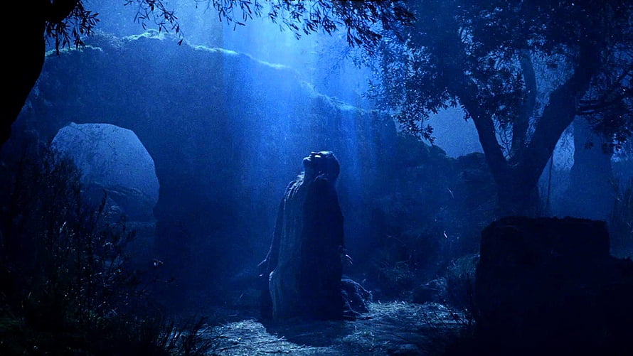 Jesus Praying in the Garden of Gethsemane from The Passion of the Christ HD wallpaper
