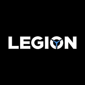 Lenovo Legion Gaming Brand Logo on Black Background HD phone wallpaper