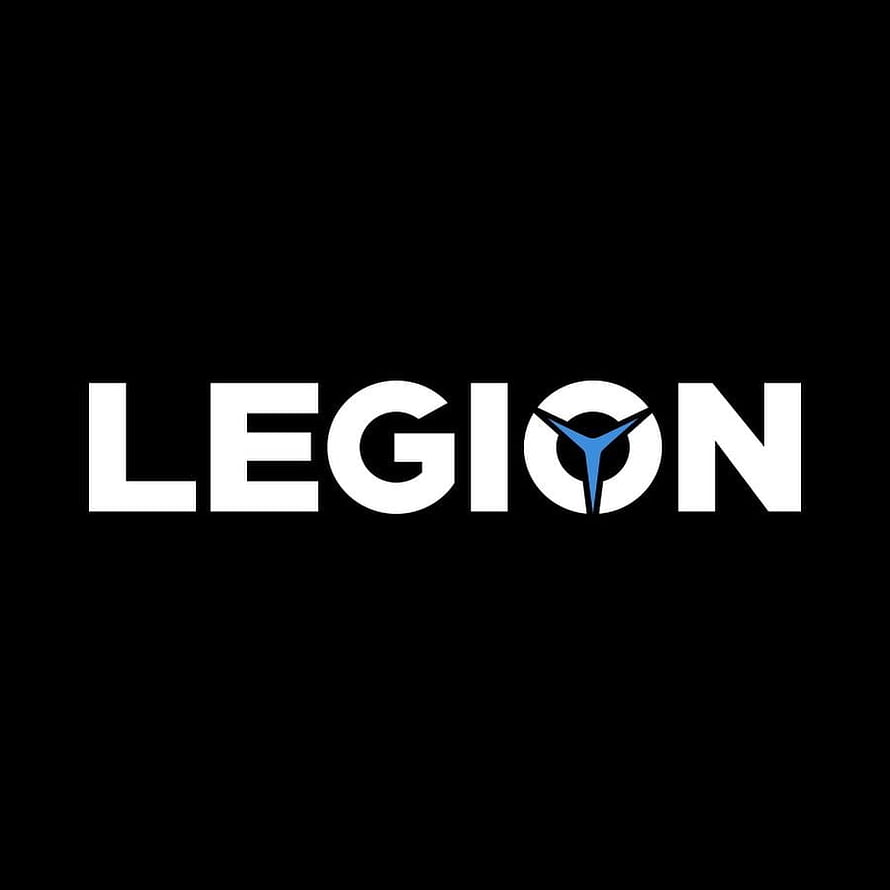 Lenovo Legion Gaming Brand Logo on Black Background HD phone wallpaper