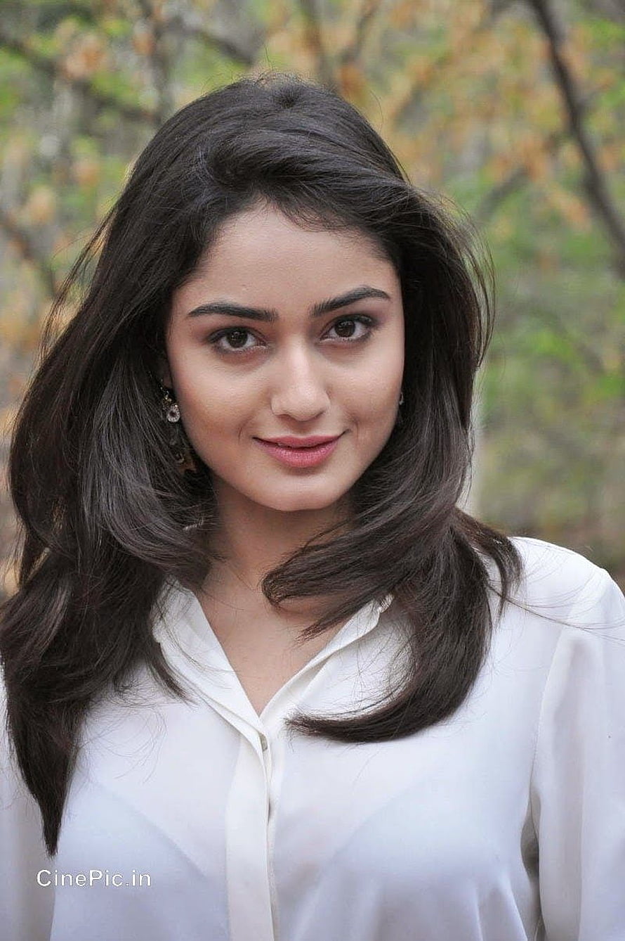 Tridha Choudhury Portrait in White Shirt with Natural Outdoor Background HD phone wallpaper