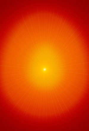 Radiant Sunburst Gradient with Warm Orange and Red Tones HD phone wallpaper