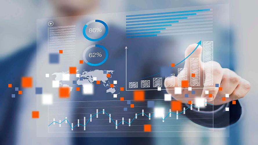 Business Analytics Dashboard With Global Data Visualization And Growth Charts HD wallpaper