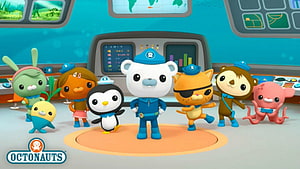 Octonauts Team Group Portrait Inside GUP Control Room HD wallpaper
