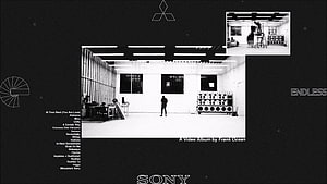 Frank Ocean Endless Video Album Cover Art with Studio Scene and Tracklist HD wallpaper