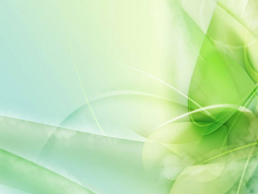 Soft Green Abstract Flowing Lines and Curves Minimalist Digital Art HD wallpaper