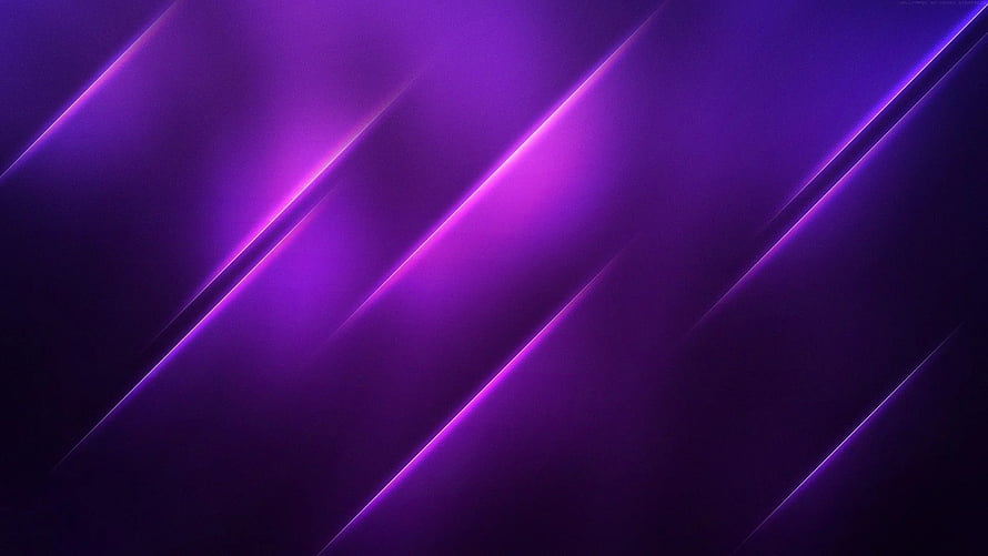 Dark Purple Neon Diagonal Lines Abstract Gaming Background HD wallpaper