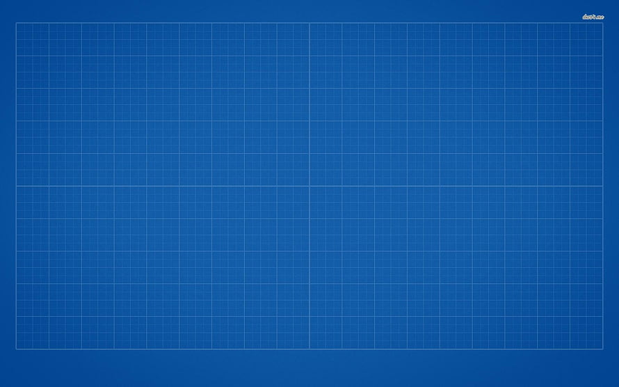 Minimalist Blue Graph Paper Grid Pattern for Technical Design and Engineering HD wallpaper