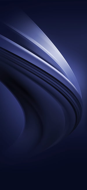 Samsung Galaxy M12 Stock Ultra Dark Blue Abstract Wave Wallpaper HD phone wallpaper