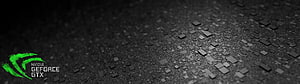 NVIDIA GeForce GTX Dark Circuit Texture with Green Logo HD wallpaper